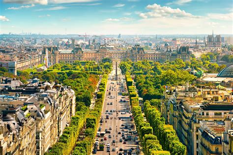 champs elysees known for.